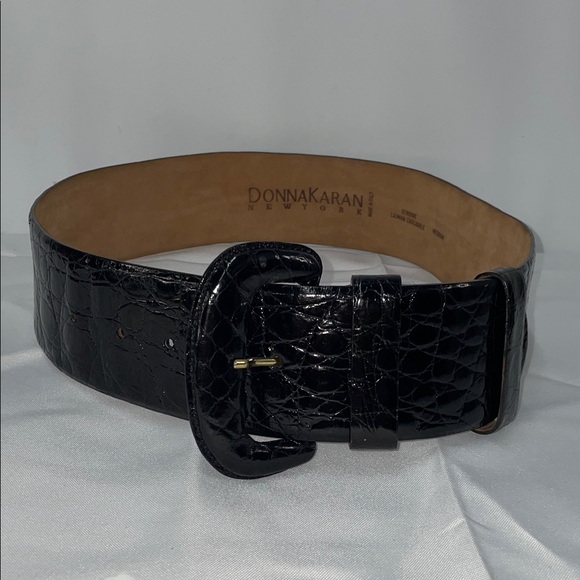 Donna Karan Accessories - DONNA KARAN NY GENUINE ITALIAN CROCODILE BELT FTL-03-005